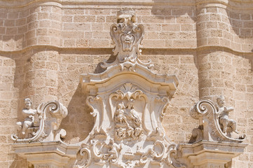 Basilica of SS. Rosario. Francavilla Fontana. Puglia. Italy.