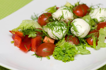 vegetable salad.