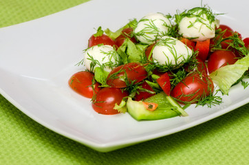 vegetable salad.