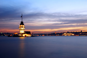 Maiden Tower in istanbul