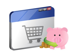 shopping with online savings