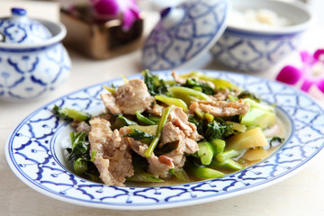 Chicken and Bok Choy
