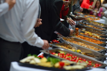 buffet food