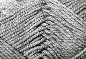 Gray Kniiting Wool Texture.