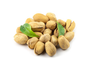 Obraz premium pistachios isolated