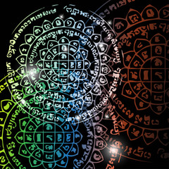 abstract art colorful