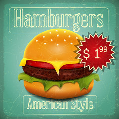 Hamburgers Menu