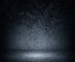 Gray Grunge Spotlight