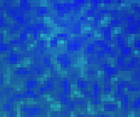 Pixels Blue Texture