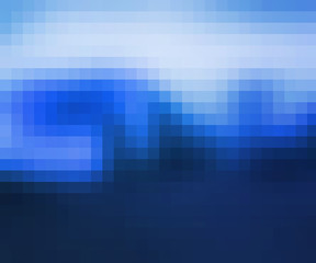 Pixels Blue Texture