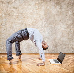Business yoga