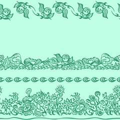 Design pattern with decorative ornament