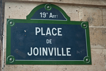 Place de Joinville à Paris