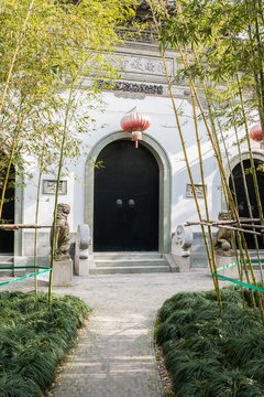 temple of gucheng park shanghai china