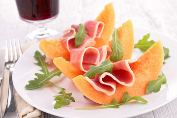 melon and prosciutto
