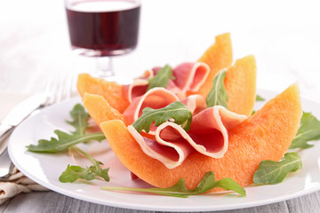 melon and prosciutto
