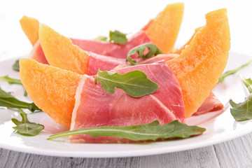 melon and prosciutto