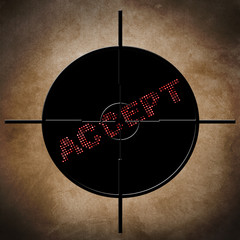 Accept target