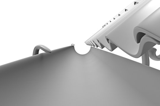 Dachrinne_sepa - 3D
