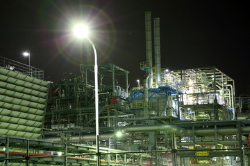 山口の工場夜景