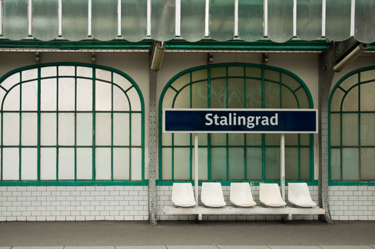 station de m&eacute;tro Stalingrag