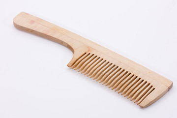 comb on a white background