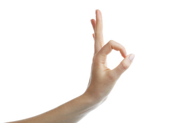Naklejka premium Ok sign