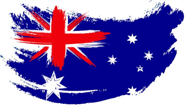 Australian Flag Sketched