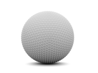 Abstract sphere isolated