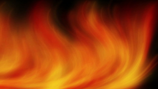 Flowing fire background
