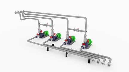 Water pipe technology construction