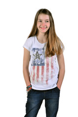 Obraz premium cooles Mädchen Teenager
