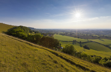 Idyllic rural landscape, Cotswolds UK