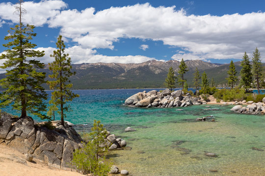 Lake Tahoe beach