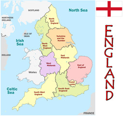 England UK Europe national emblem map symbol motto