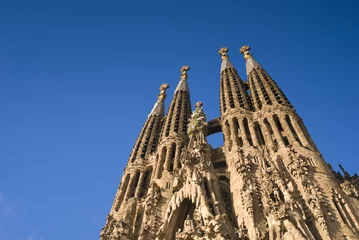 Papier Peint photo Lavable Barcelona Sagrada Família, Barcelone