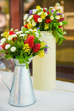 summer decoration table