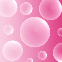 Bubbles rose