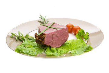 Smoked beef