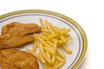 chicken breast dish with potatoes