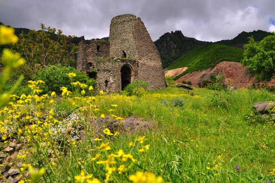 Fortress Akhtala Monastery in Armenia