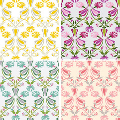 floral seamless pattern