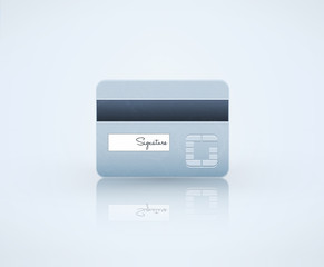 credit card. vector icon