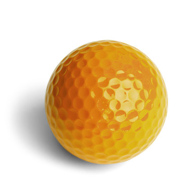 Yellow Golf Ball