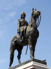 Fototapeta na wymiar King Rama V Equestrian Monument - Bangkok, Thailand