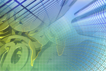 Obraz premium Computer background