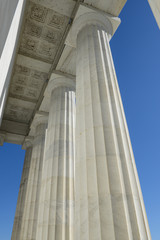 Pillars at Lincoln Memorial