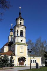 Fototapeta na wymiar Mikołaja Kościół w Kremlin Vladimir. Nicholas.