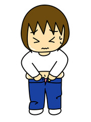 太ってパンツがはけない女性