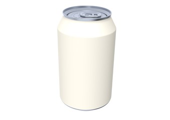 White soda can